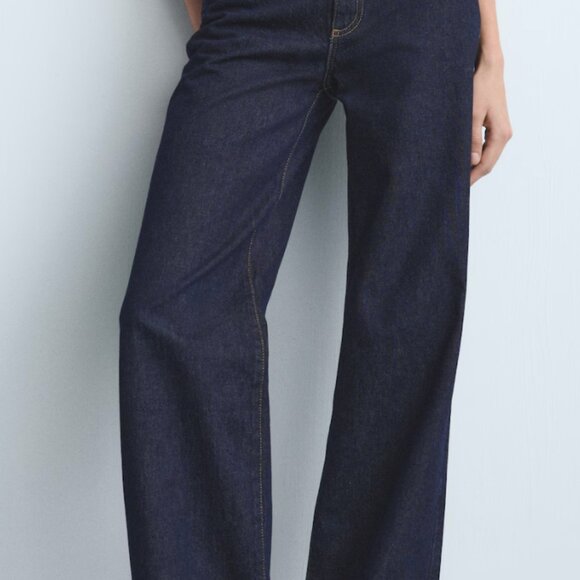 Mango Pants - Danila high-waisted wide leg jeans
